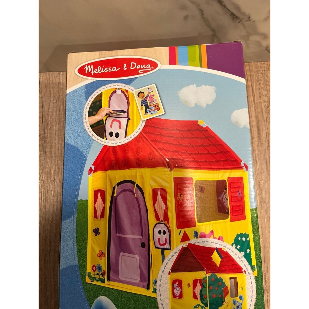 New in box Melissa & Doug Blue's Clues & You Play Tent House - Picture 5 of 9